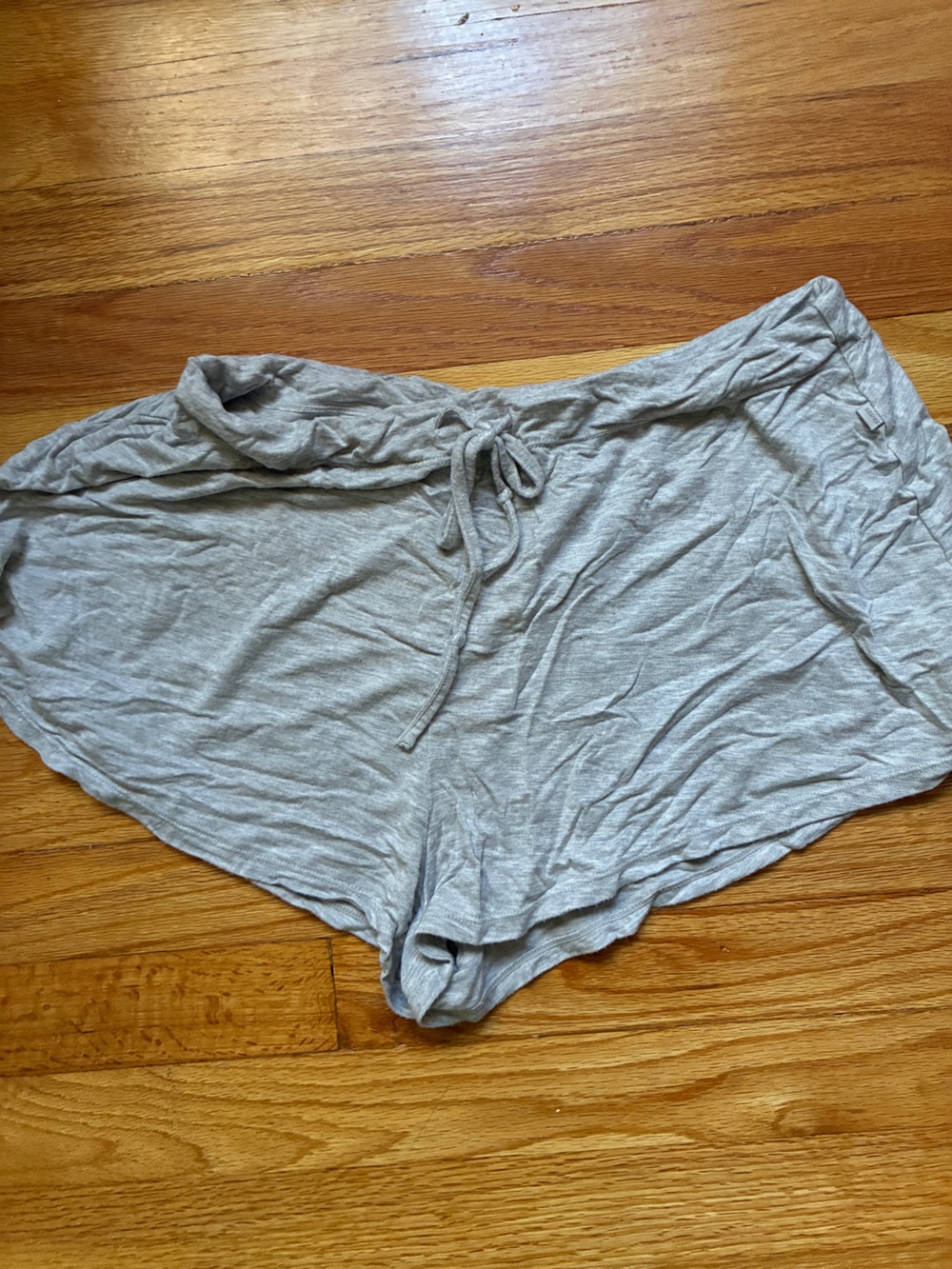 Skims Grey Lounge Shorts